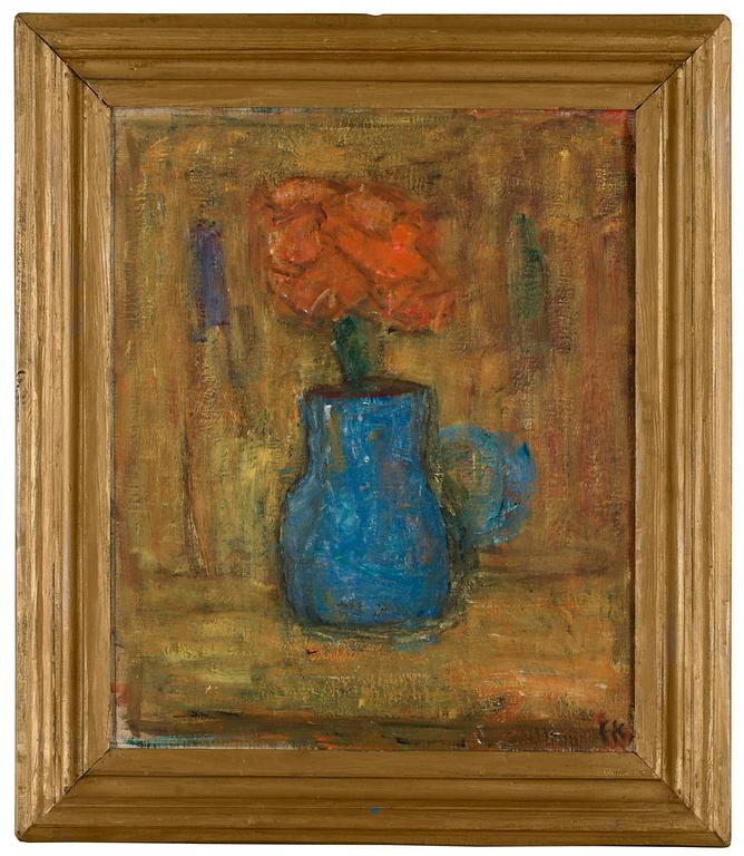 Carl Kylberg, "Blomma i blå kruka".