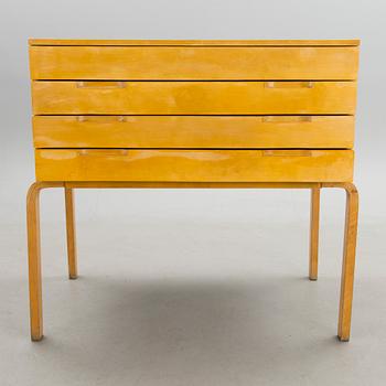 A mid 20th century architect file cabinet for Artek's Drawing office.