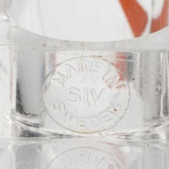 Siv Lagerström, three rings, acrylic plastic. 1970s.