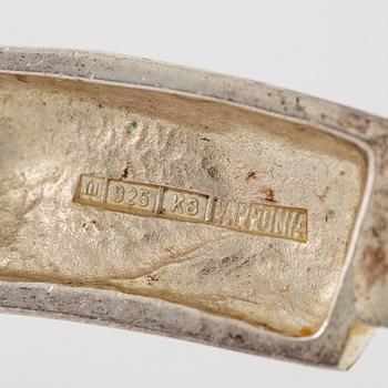 Lapponia, necklace silver and wood.