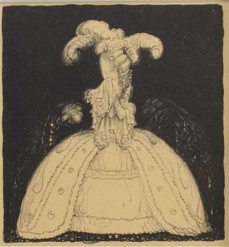 John Bauer, "Två friare".