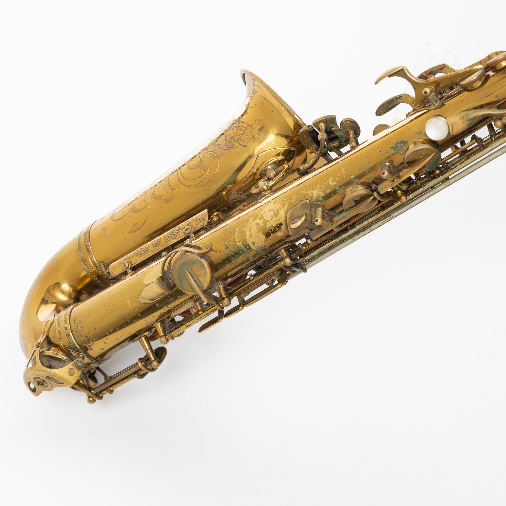 Henri Selmer Paris, altsaxofon, "Super Balanced Action", 1950, Frankrike.