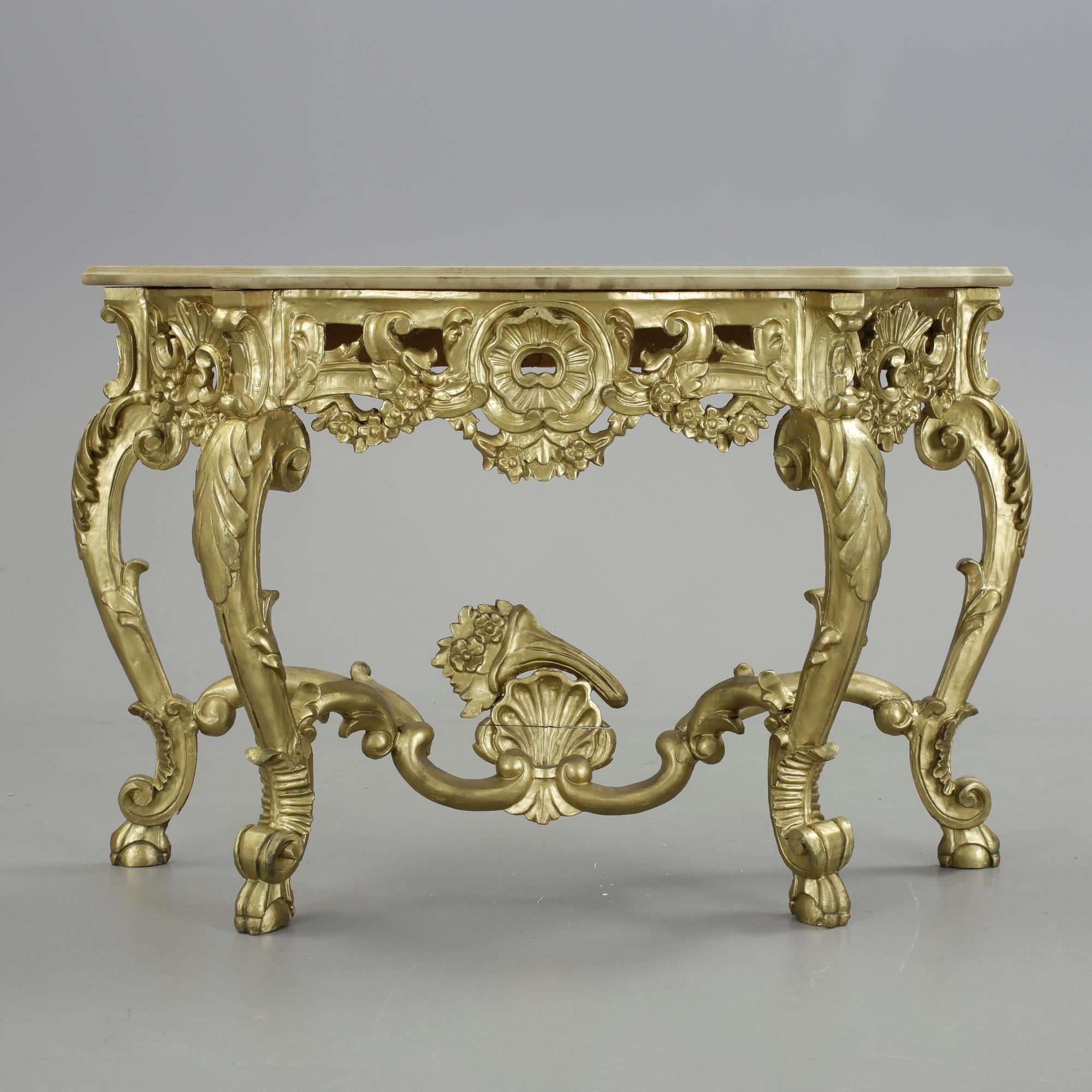 KONSOLBORD, nyrokoko, Europa, 1800-tal.