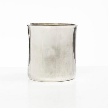 Gunnar Cyrén, bägare/vas, sterling silver, Gävle 1977.