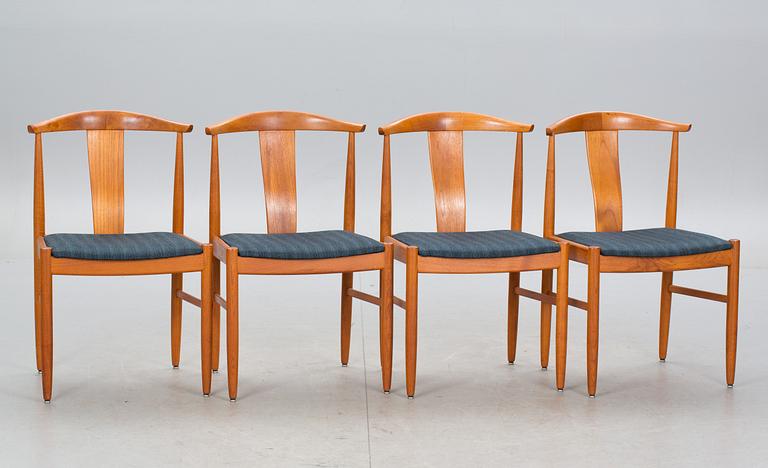 MATSALSMÖBLEMANG, 4 delar, 1950/60-tal.