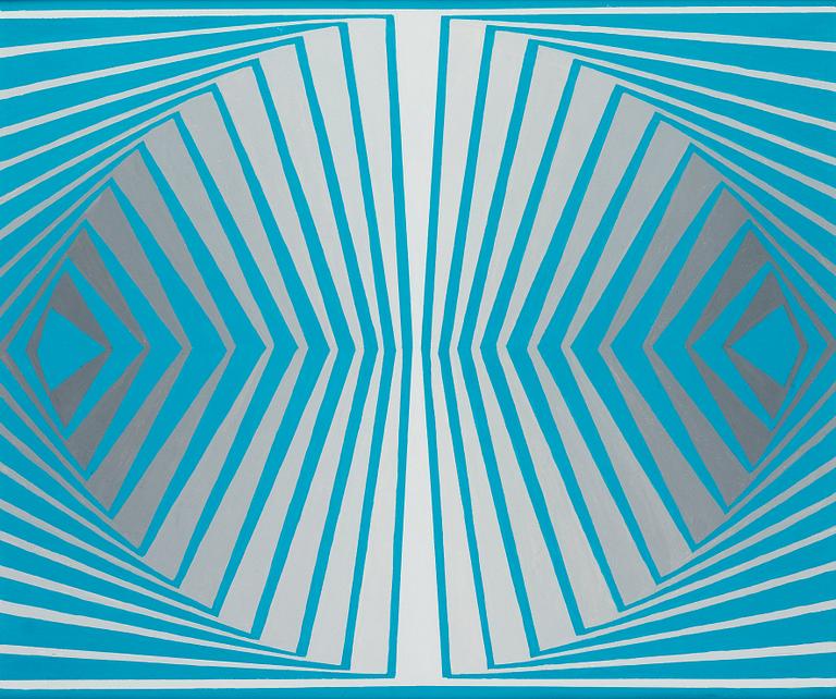 INGER EKDAHL, gouache på papper, signerad a tergo.