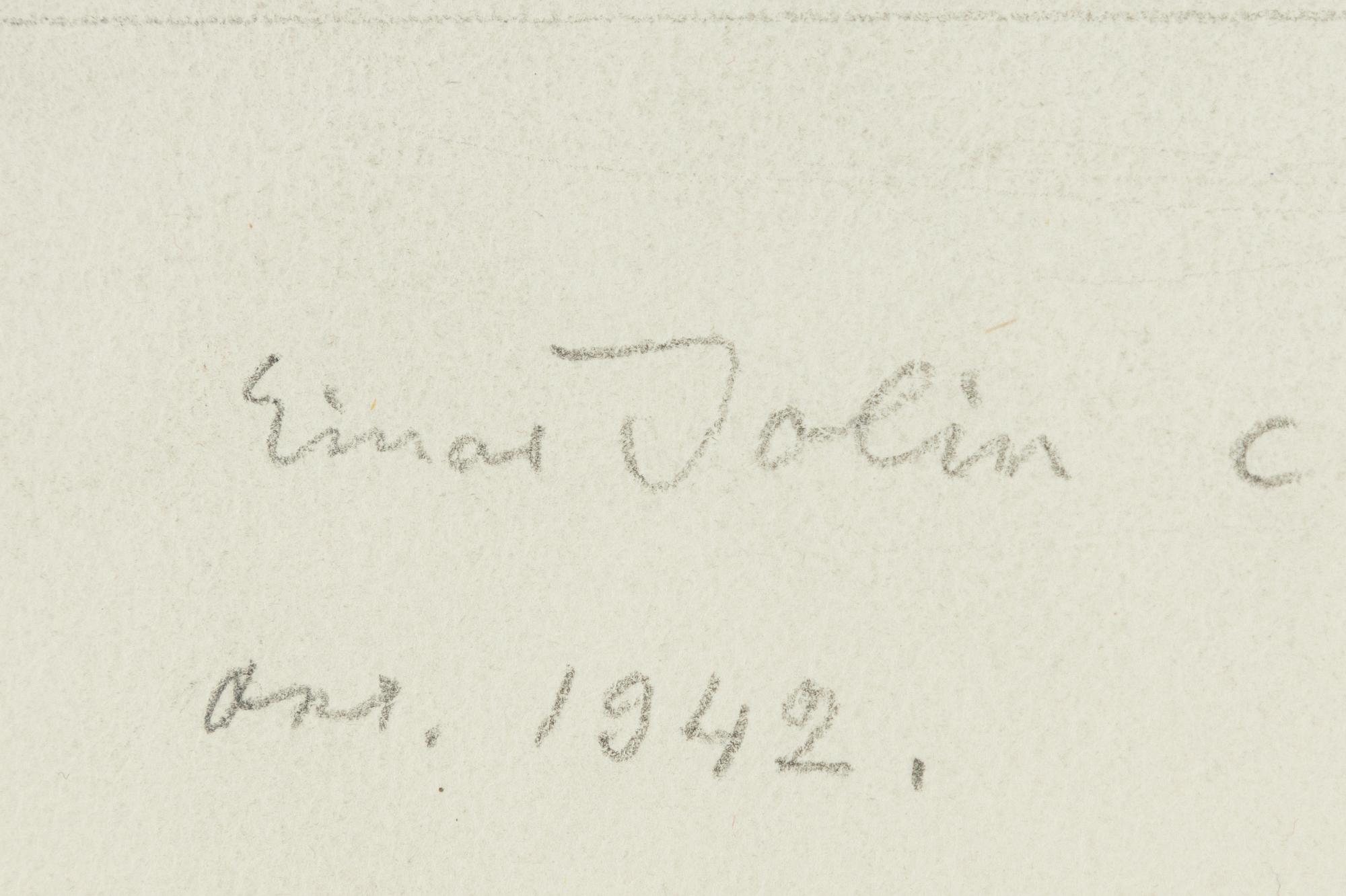 Einar Jolin, "Cop efter persisk teckning från 1540".