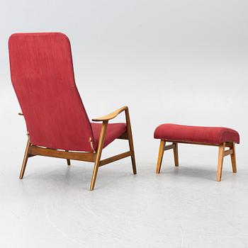 Alf Svensson, Armchair from the 'Contour series' Bra Bohag Ljungs industrier, 1960s.