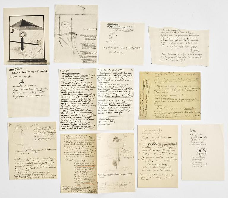 Marcel Duchamp, "Green box".