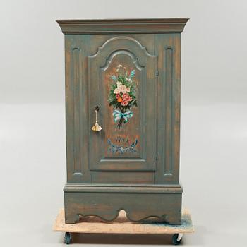 A cabinet from Jämtland, probably, dated 1741.