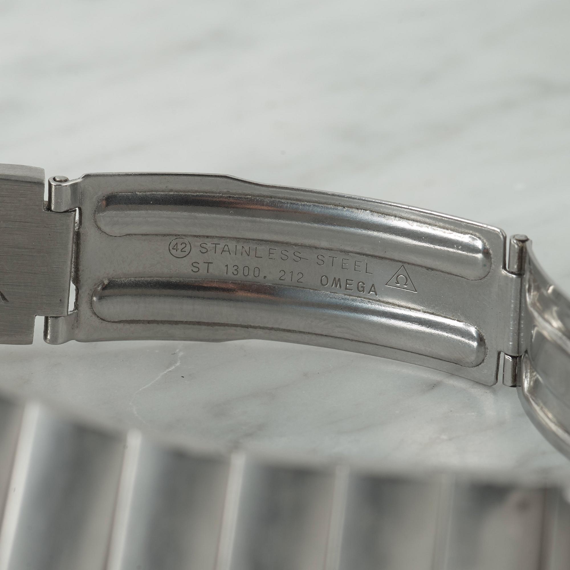 OMEGA, Seamaster, Chrono-Quartz, "Albatros", wristwatch, 46.7 x 34 mm,