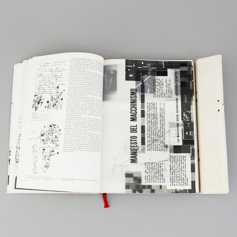 BOOK, "Jean Tinguely Méta", KG PONTUS HULTÈN, Moderna Museet, Malmö 1972.