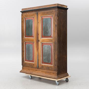 A Swedish painted cabinet, 19th century.