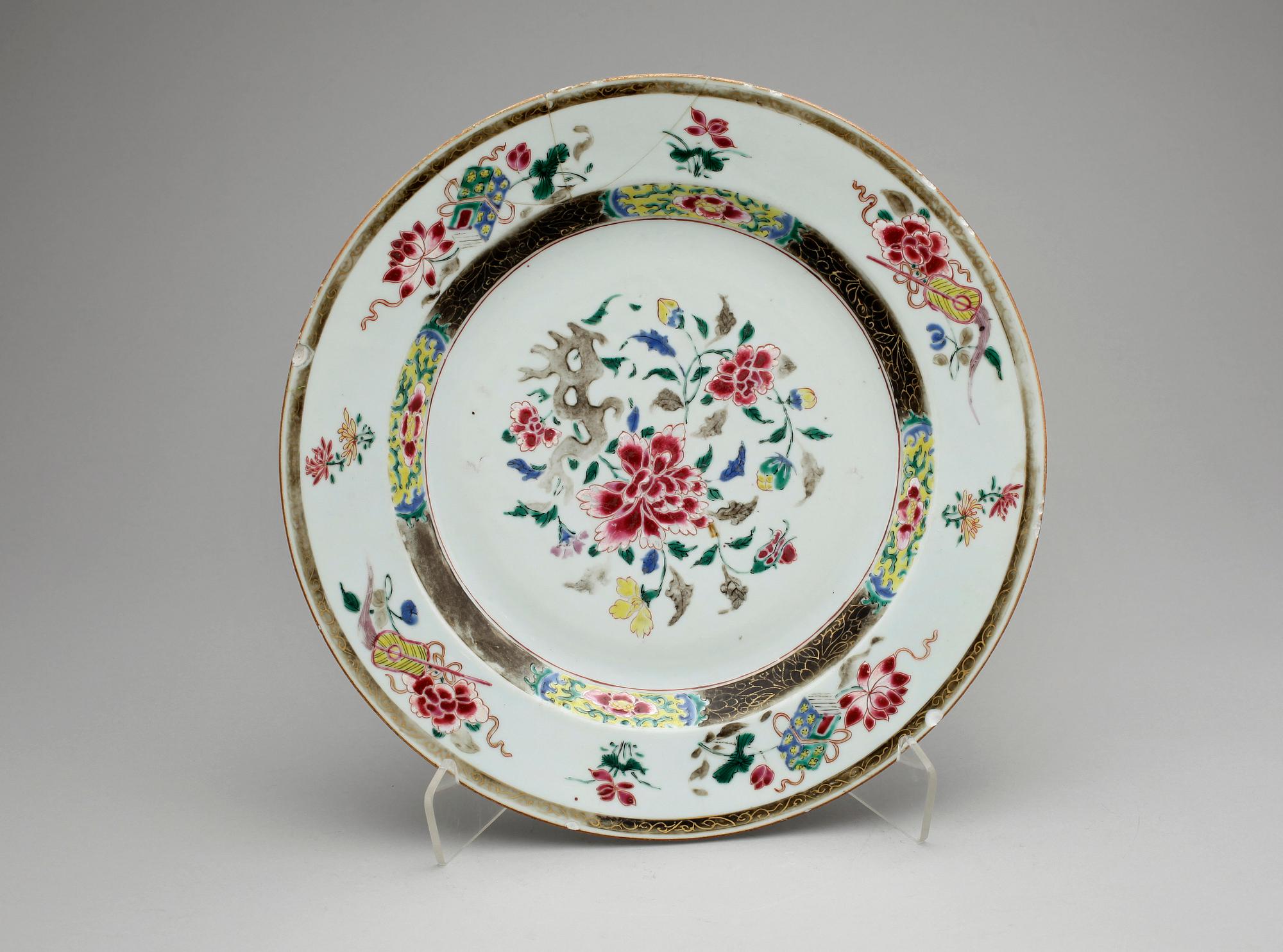 FAT, porslin, Kina, Qianlong, 1700-tal.