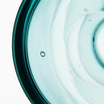 A decanter 'The Bells of Kremlin', signed K. Franck, Nuutajärvi, Notsjö -60.