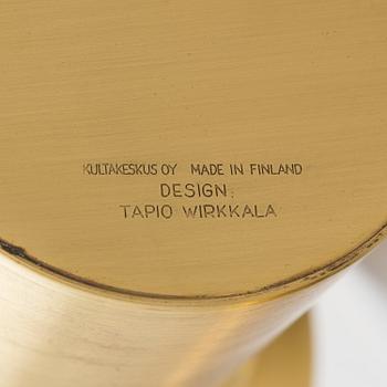 TAPIO WIRKKALA, LJUSSTAKAR, 3 st, stämplade Kultakeskus Oy, Made in Finland, Design Tapio Wirkkala.