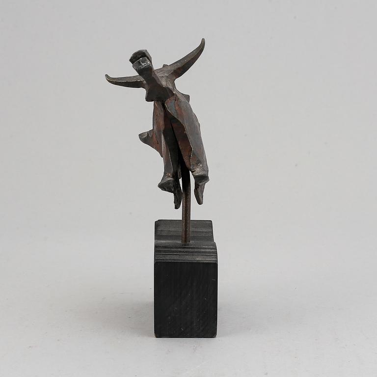 Lars Larsson, sculpture, iron, signed.