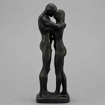 GUDMAR OLOVSON, skulptur, gips, sign. Även sign o dat Paris 1976 undertill.