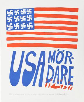 Carl Johan De Geer, "USA Mördare" (Stora bilden).