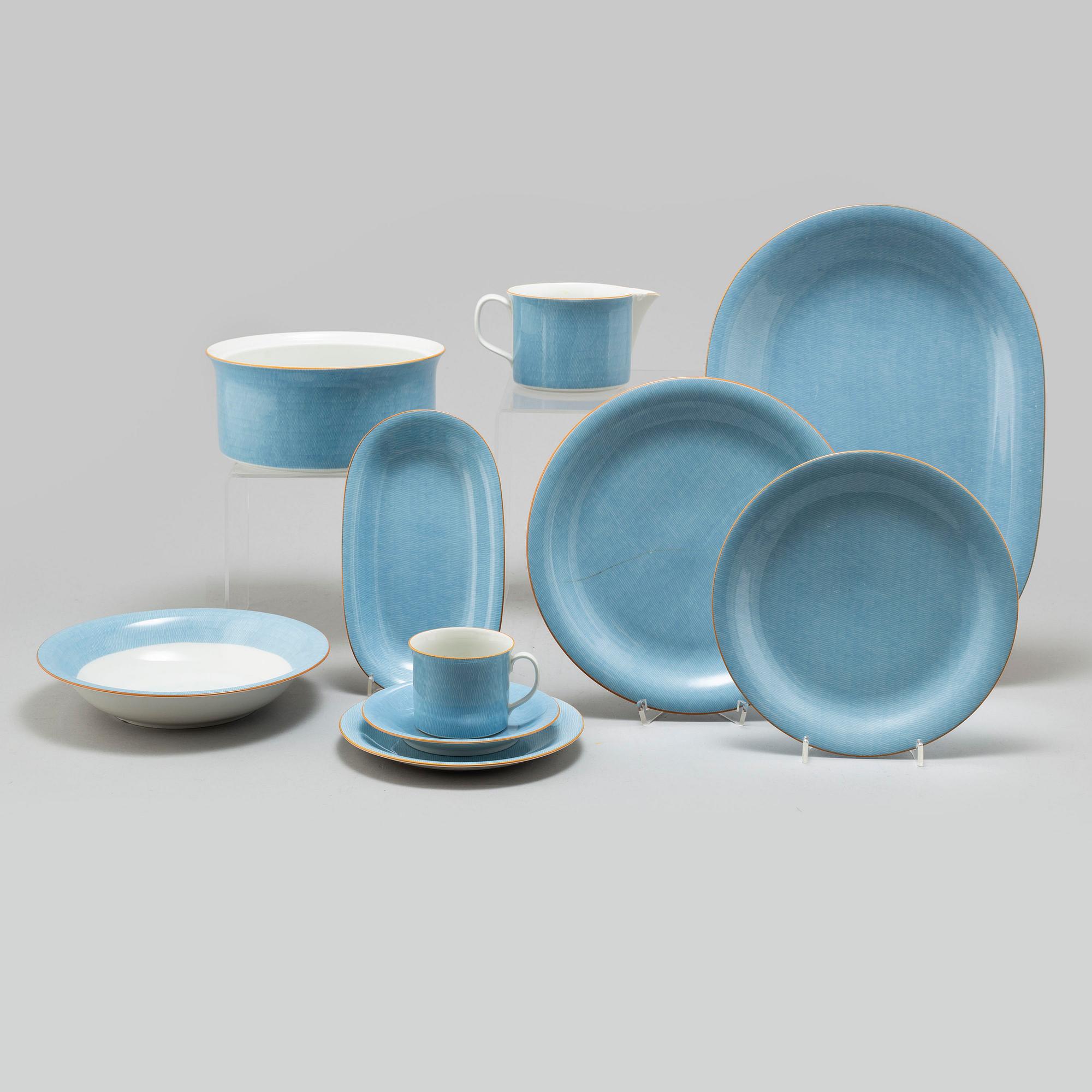 SIGNE PERSSON-MELIN, servis, porslin, "Primeur", Rörstrand, i produktion 1980-1984.