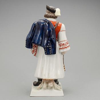 FIGURIN, porslin, Herend, Ungern, 1900-talets andra hälft.
