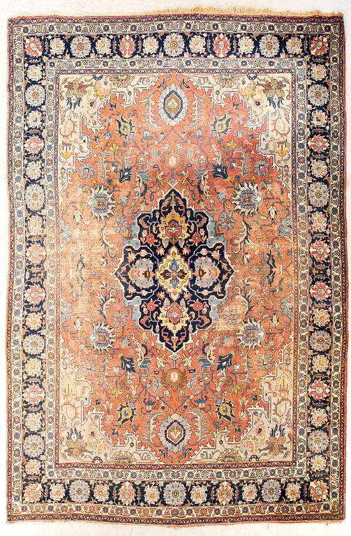 A semaintique Heris carpet approx 362x300 cm.