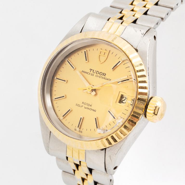 Tudor, Princess Oysterdate, wristwatch, 25 mm.