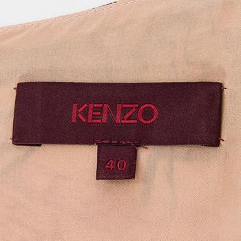 KLÄNNING, KENZO. Storlek enligt etiketten 40.