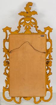 A Danish Baroque style mirror, 20th Century.