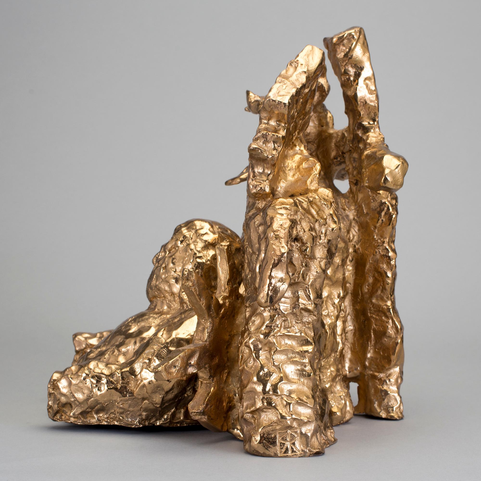 RALPH RILTON, skulptur, brons, monogramsignerad RR.