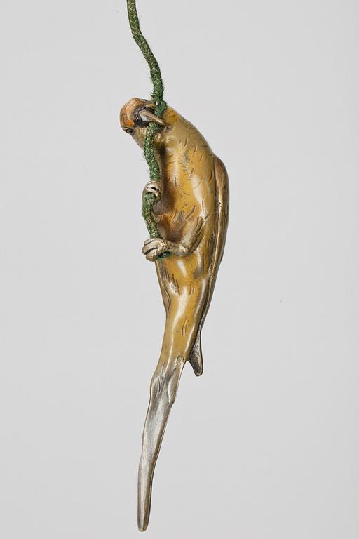 FIGURIN, wienerbrons, omkring 1900.