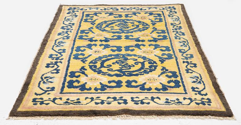 Matta, antik, Ningxia, Qingdynastin, 1700-tal, 152 x 83 cm.