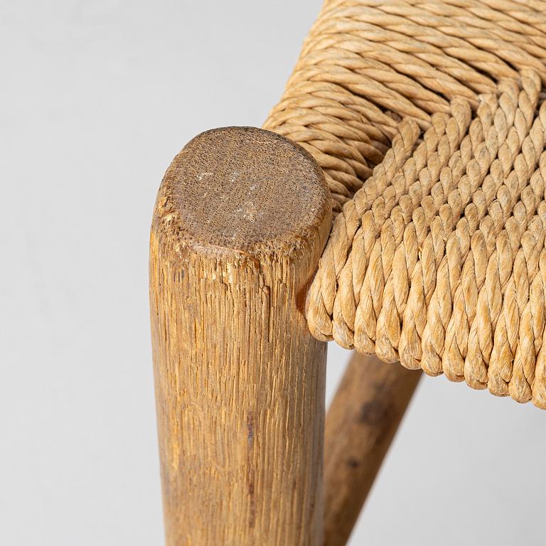 Børge Mogensen, Stolar 4 st, modell J39. Fredericia möbelfabrik, Danmark.