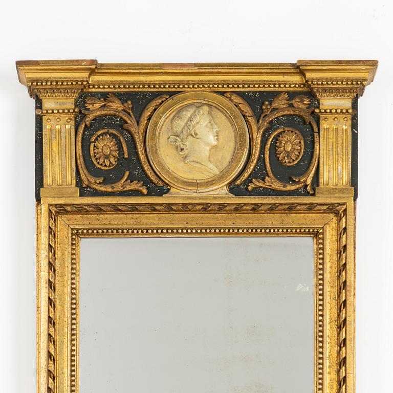 Spegel, sengustaviansk, 1700-tal.