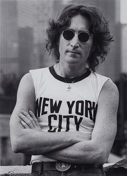 Bob Gruen, "John Lennon, NYC, 1974".
