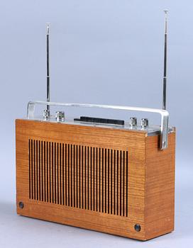 FÖRSTÄRKARE, "BEOMASTER 1001" samt RADIO "BEOLIT DE LUXE 611T", Bang & Olufsen, 1960/1970-tal.