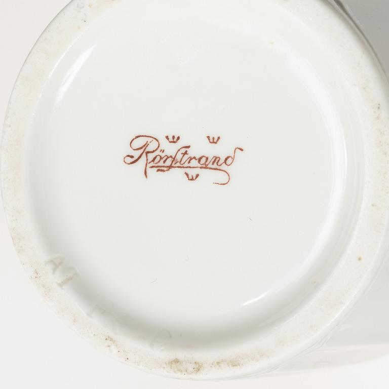 Alf Wallander, servis, 39 delar, "Trollsländan", porslin, Rörstrand, jugend, 1900-tal.