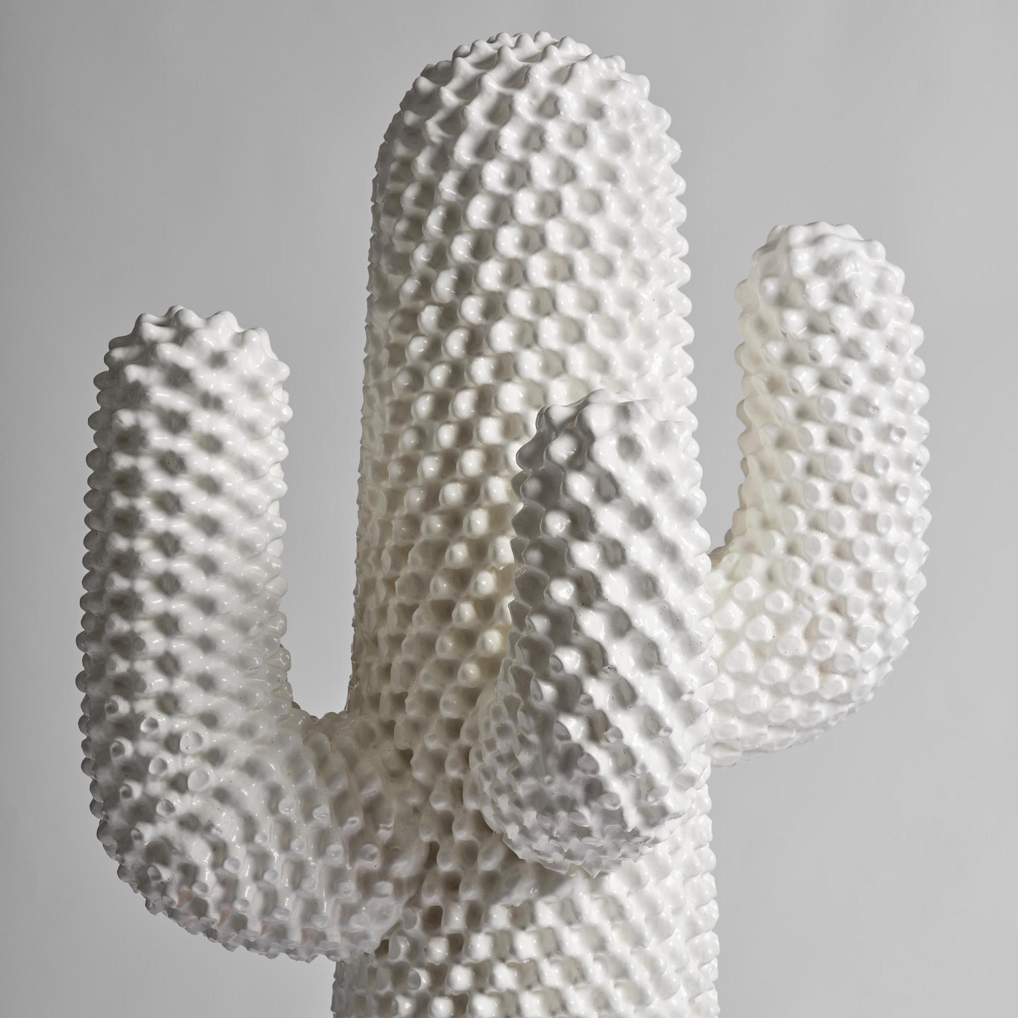 Guido Drocco & Franco Mello, a "Cactus" (Biancocactus) coat hanger/sculpture, ed. 96/250, Gufram, Italy, post 2018.