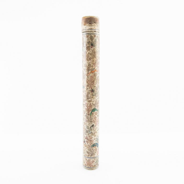 Document tube, Ottoman, 19th / 20th century.