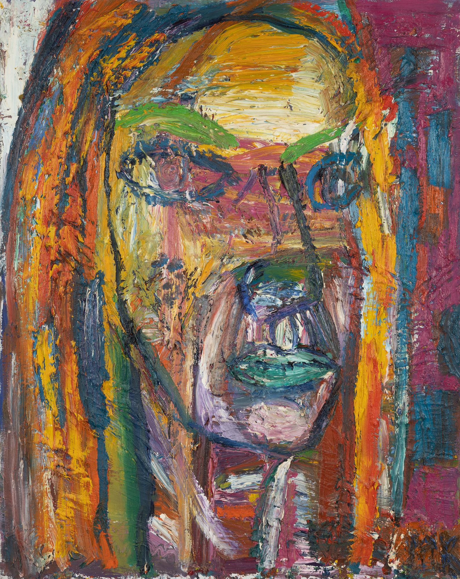 Mauritz Karström, oil on canvas, signed. Signed and dated 1999 verso.