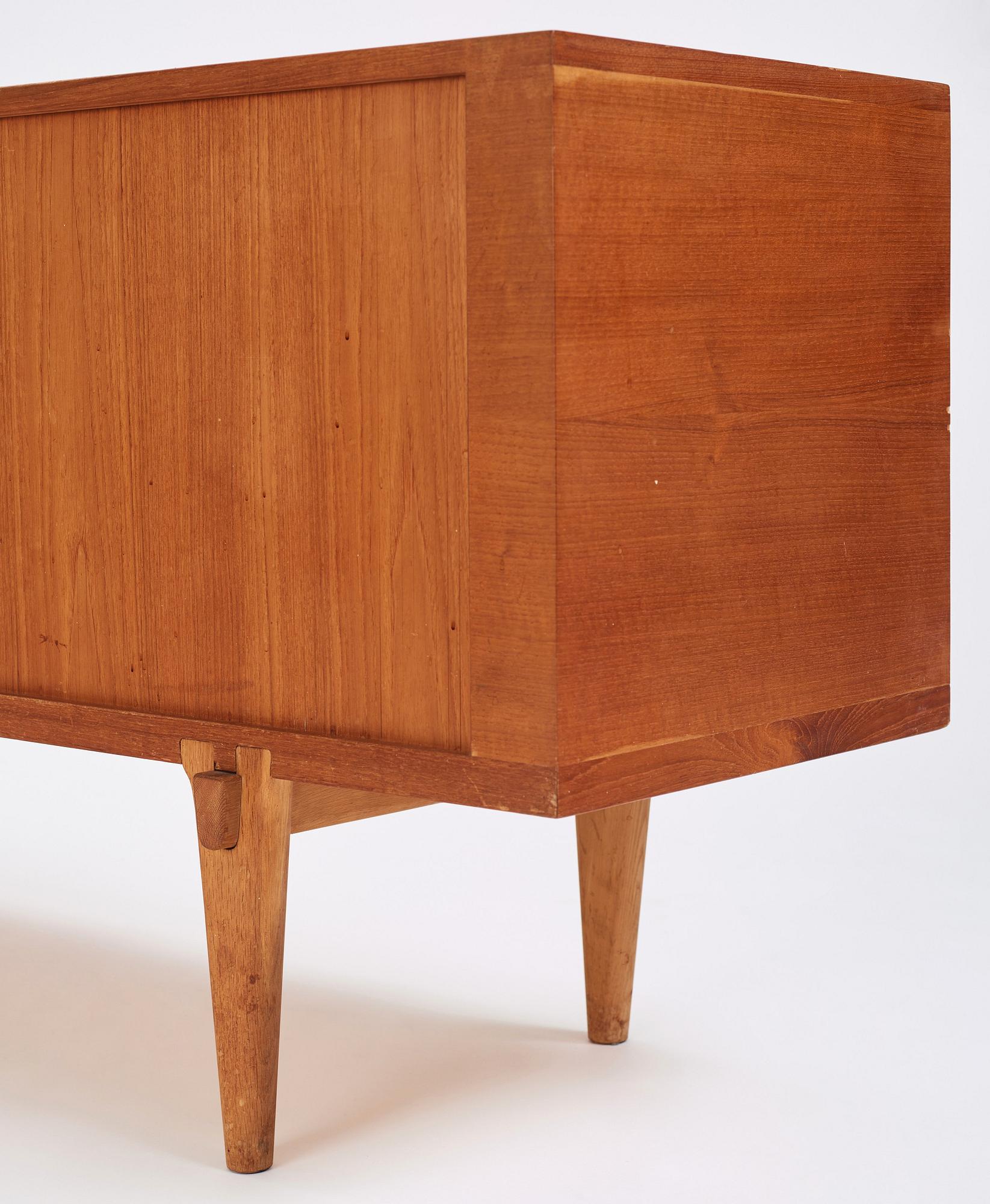 Hans J. Wegner, a teak 'RY-25' sideboard, RY-Møbler, Denmark 1950s-1960s.