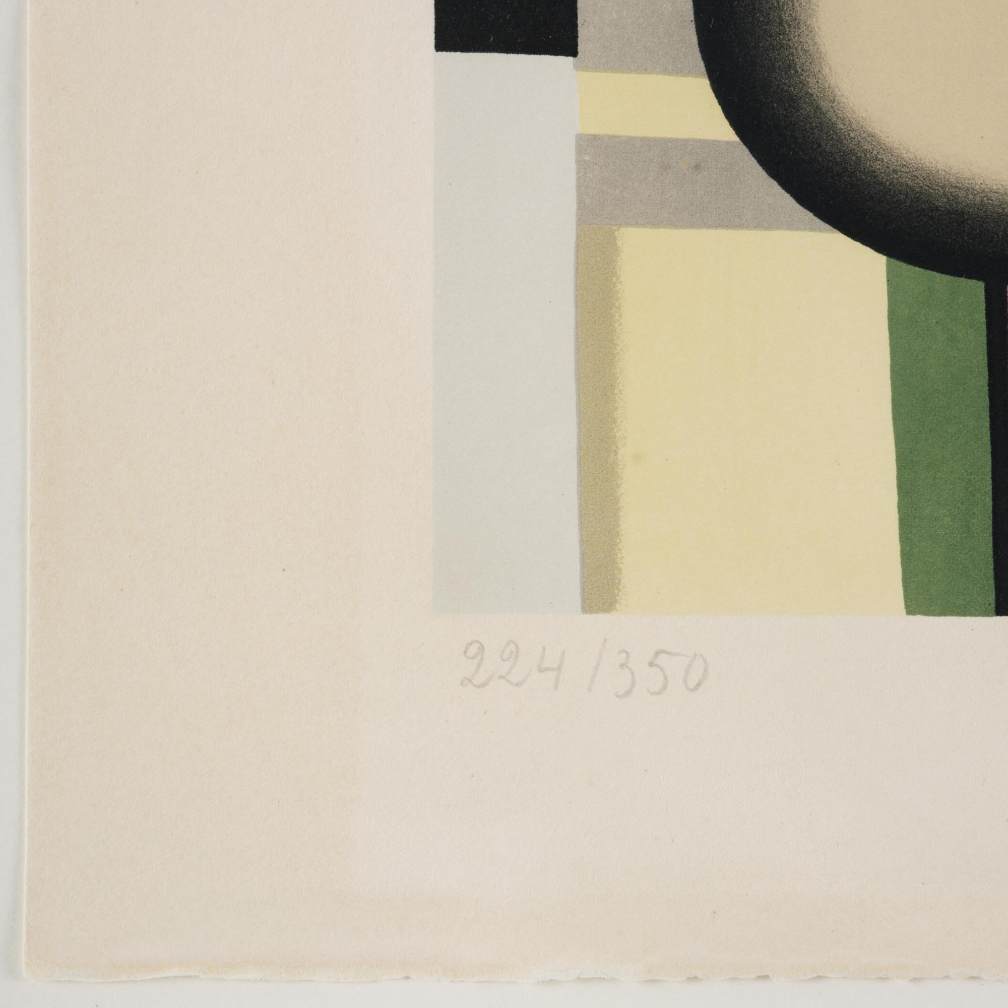 Fernand Léger, after, "La lecture".