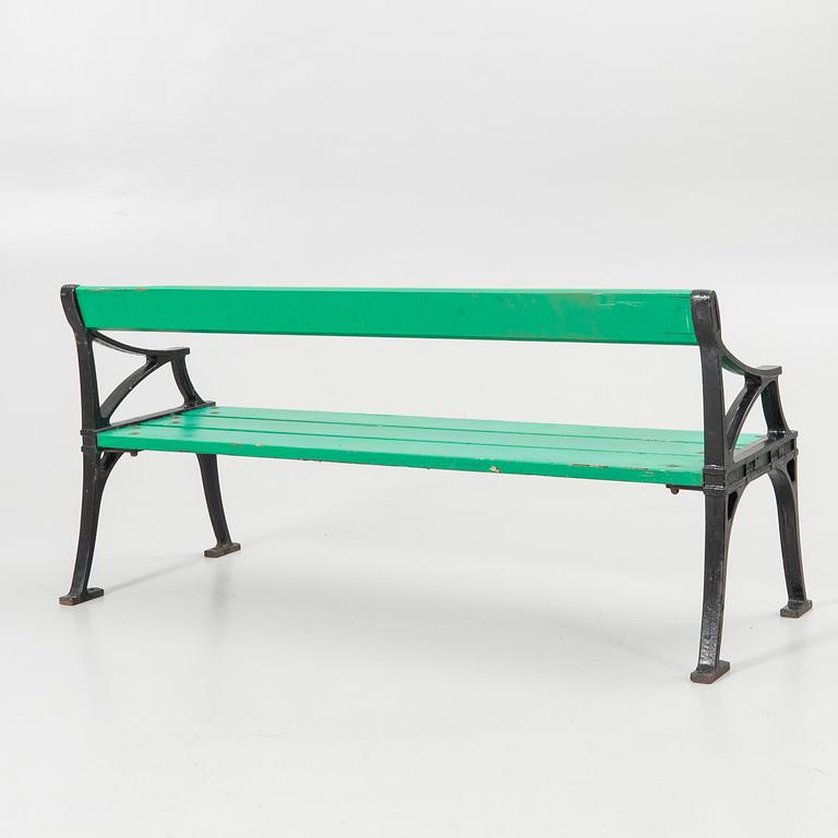 Garden bench, "Tessin", Tierp, Nola Stockholm, 20th century.