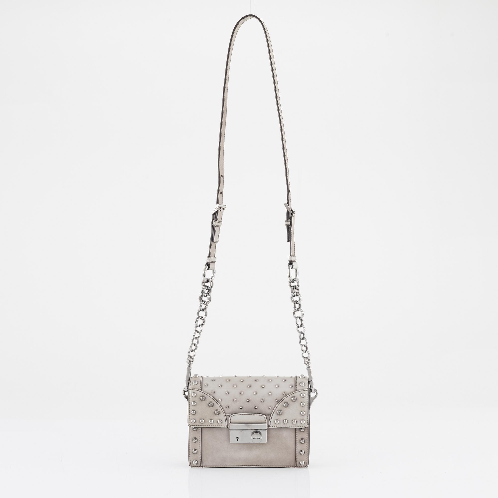 Prada, crossbody bag.