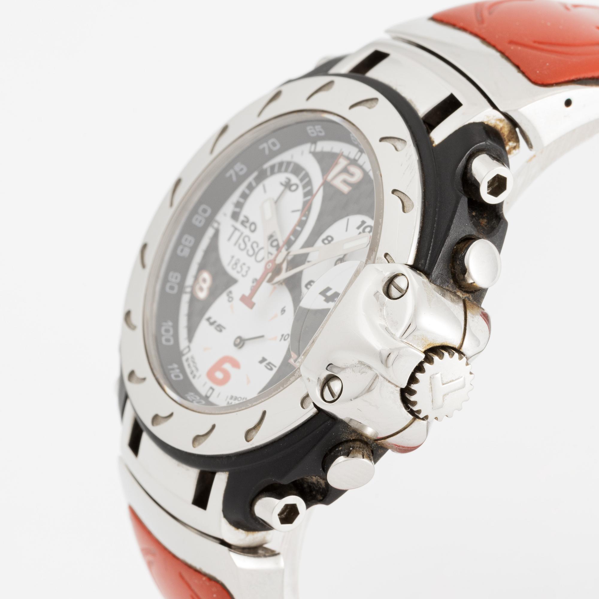 TISSOT, T-Race, Moto GP, chronograph, wristwatch, 42 mm.