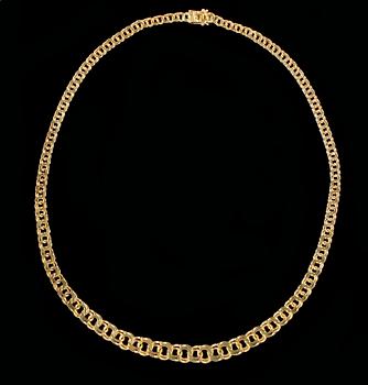 HALSBAND, 18k guld, Stockholm, 1964. Vikt 32 g.