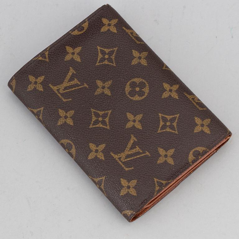 LOUIS VUITTON, a monogram canvas wallet.