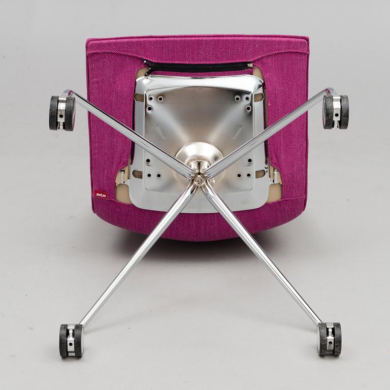 A Italian 21st century 'Catifa 46-Trestle fixed' desk chair for Arper by Lievore Altherr Molina.