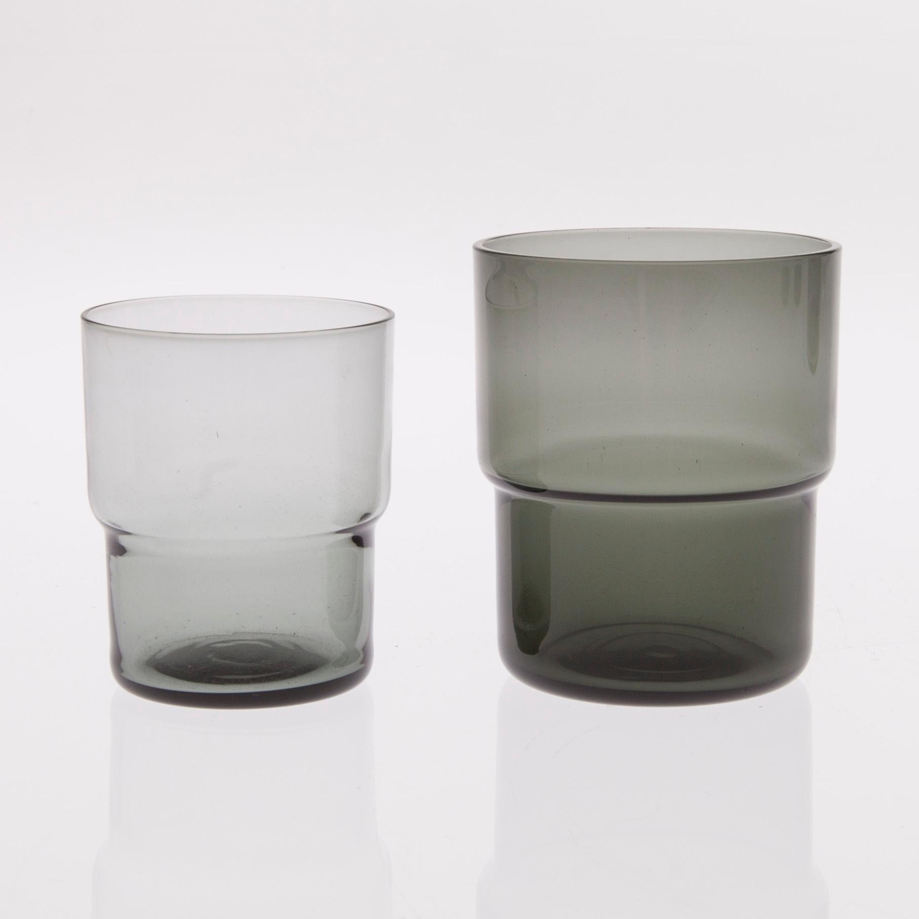 GLASSERVIS, 13 delar, Saara Hopea, Nuutajärvi, 1950/60-tal.