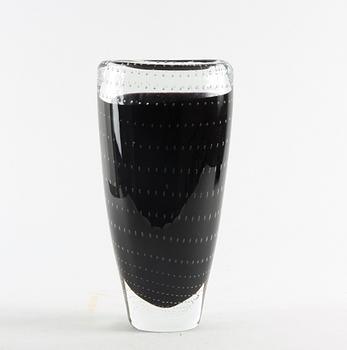 VAS, glas, Vicke Lindstrand, Kosta, sign.